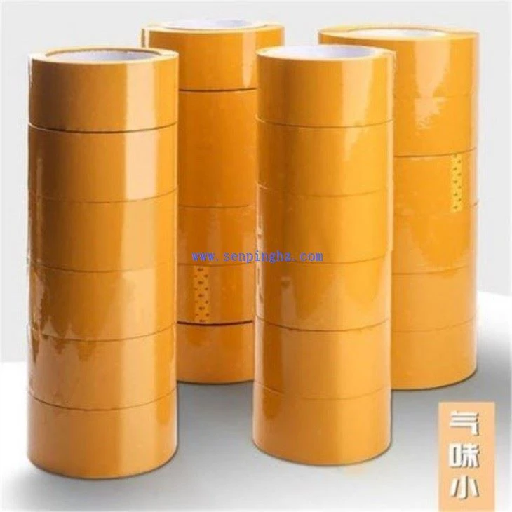 Yellow packing Tape roll